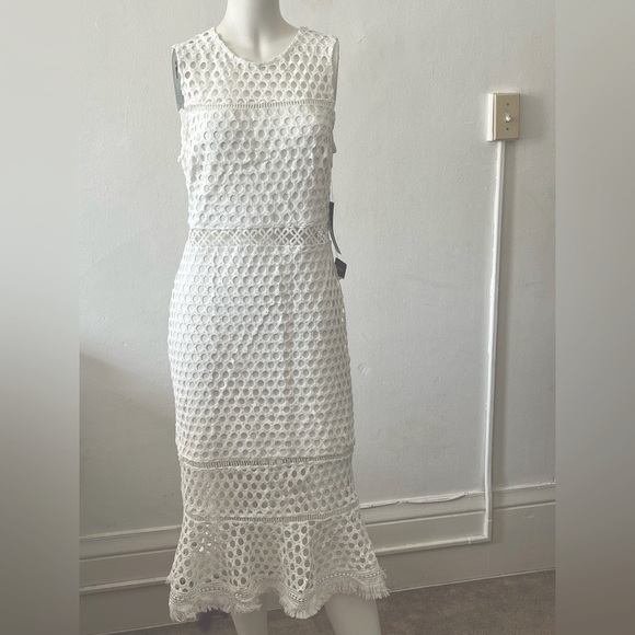 Lulus Dresses & Skirts - NWT Lulu's Dawn Of Luv Perfection White Lace Dress